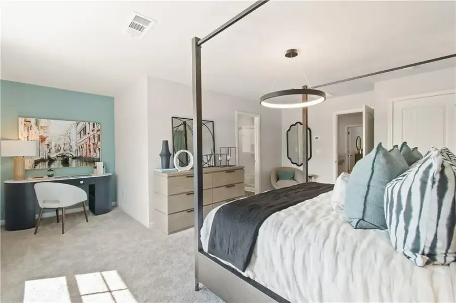 Furnished interior view inside a new home in Diamante, Stockbridge (Image 24).