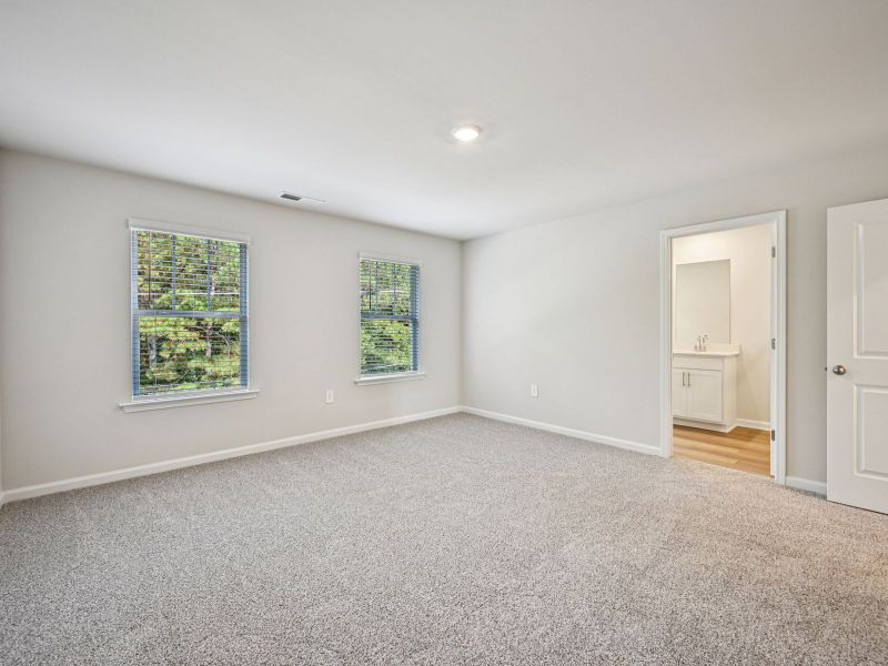 The Lancaster floorplan with the Elemental White interior package.