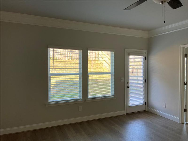 Spacious, unfurnished interior of a new home in The Village at Maple Street, Dawsonville (Image 20).