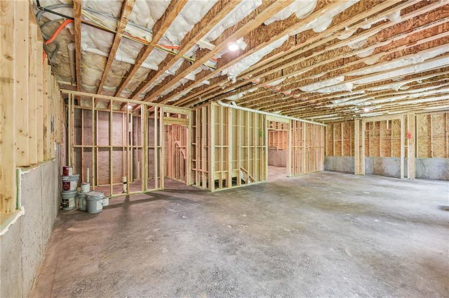 In-progress construction of a new home in Waterhaven, Cumming, GA (Image 48).