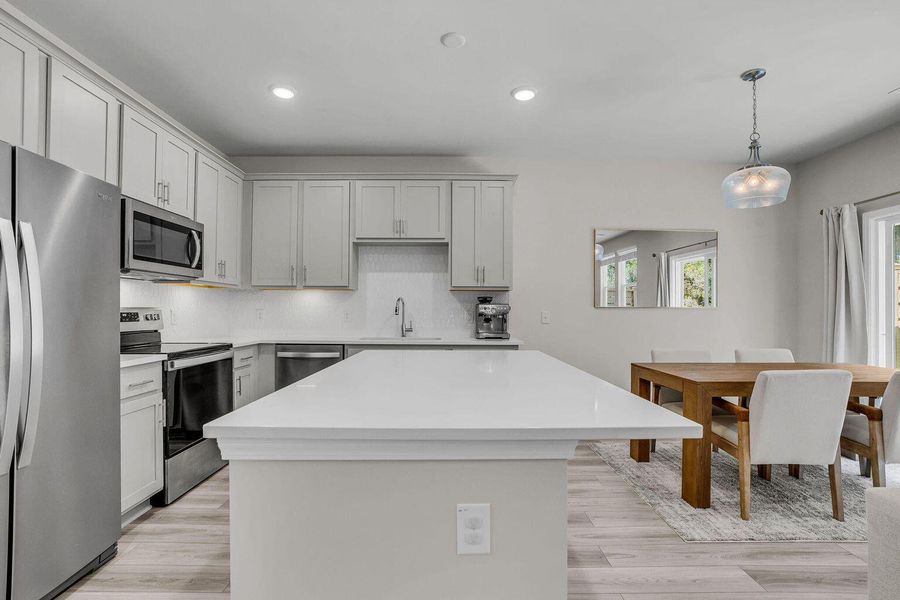 Furnished interior view inside a new home in , North Charleston (Image 3).