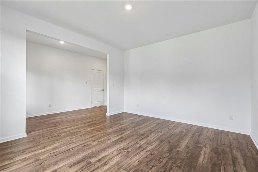 Spacious, unfurnished interior of a new home in Falls Creek, Flowery Branch (Image 16). Spacious, unfurnished interior of a new home in Falls Creek, Flowery Branch (Image 16).