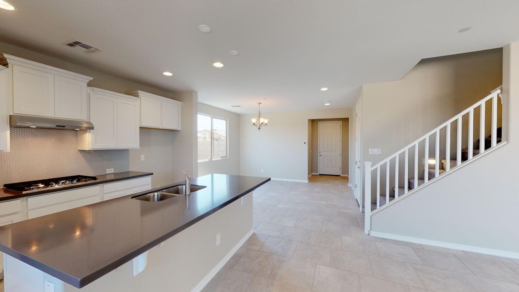 Representative furnished interior of a home built from the Lilac by DRB Homes in Saguaro Hills at Vistancia, Peoria (Image 8).