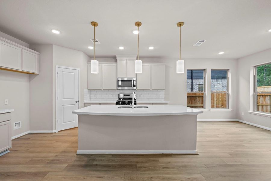 Furnished interior view inside a new home in Wildtree, Magnolia (Image 13). Furnished interior view inside a new home in Wildtree, Magnolia (Image 13).