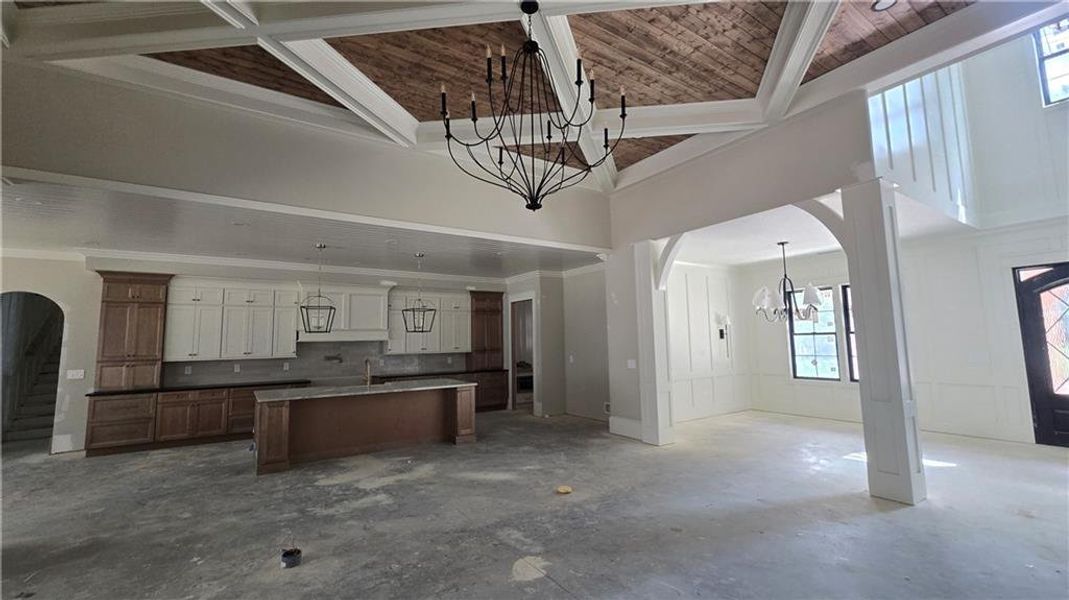 In-progress construction of a new home in , Acworth, GA (Image 13).