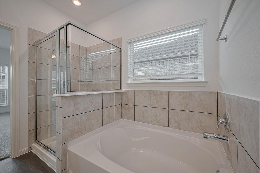 Furnished interior view inside a new home in Mill Creek Trails, Magnolia (Image 12).