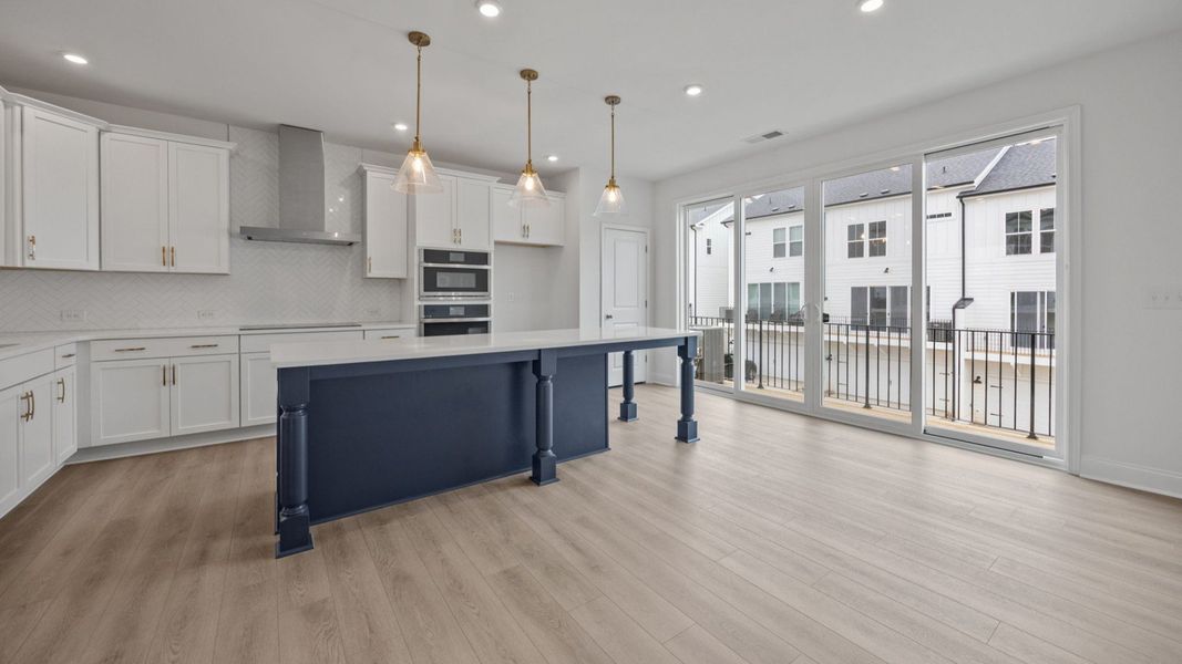 The Landon Plan in River District by DBR Homes in Charlotte, N.C - Kitchen The Landon Plan in River District by DBR Homes in Charlotte, N.C - Kitchen