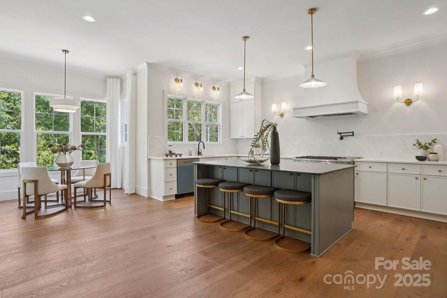 Furnished interior view inside a new home in , Huntersville (Image 32).