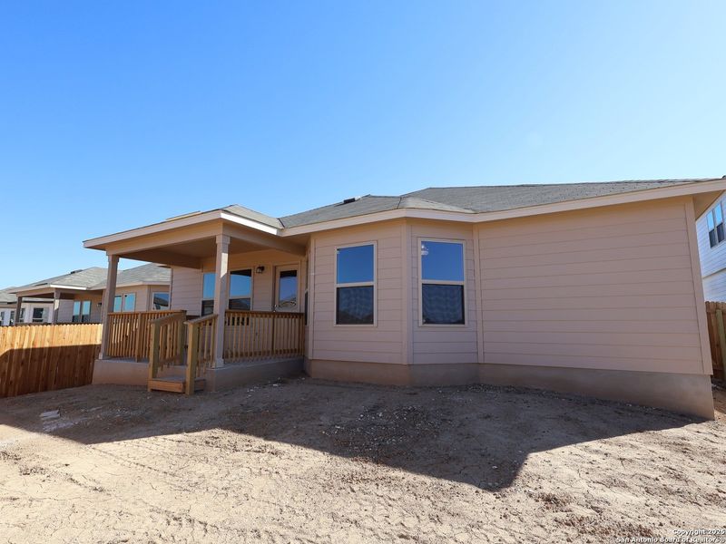 Exterior details and patio area of a home in Winding Brook, San Antonio (Image 2). Exterior details and patio area of a home in Winding Brook, San Antonio (Image 2).
