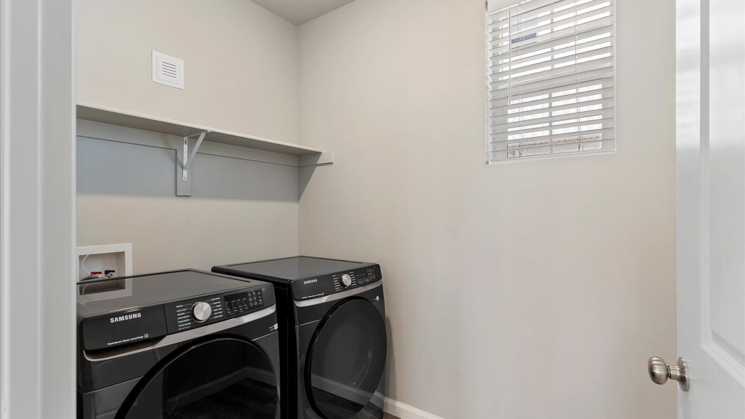 Close-up of interior finishes inside a home in Reunion, Commerce City (Image 15).