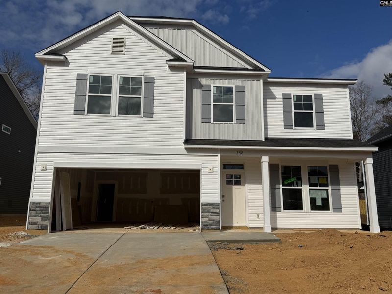 In-progress construction of a new home in Boykin Hills, Chapin, SC (Image 21).