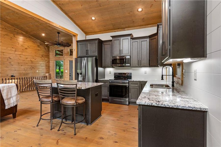 Furnished interior view inside a new home in , Blue Ridge (Image 13).