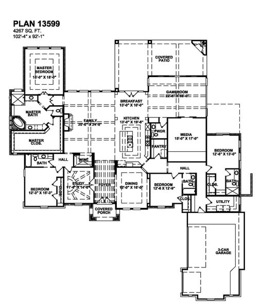 2D floor plan layout of this home in , Fulshear, TX (Image 3).