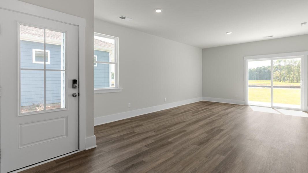Spacious, unfurnished interior of a new home in Indigo Preserve Townhomes, Leland (Image 9).