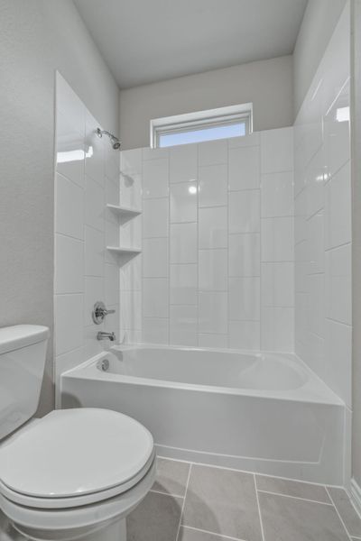 Bathroom in the Cedar home plan by Trophy Signature Homes – REPRESENTATIVE PHOTO Bathroom in the Cedar home plan by Trophy Signature Homes – REPRESENTATIVE PHOTO