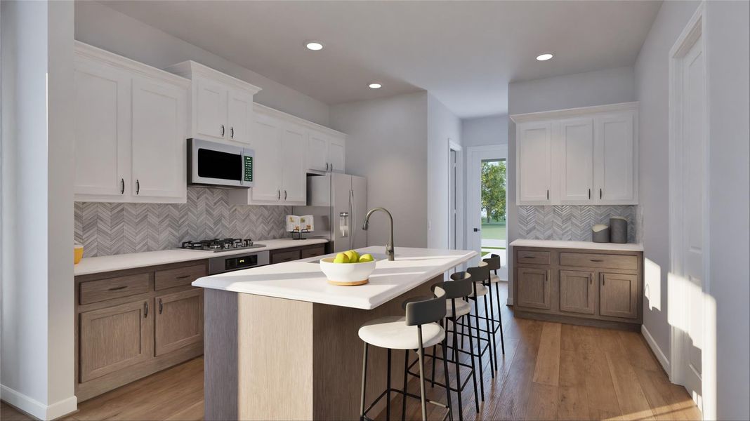 Furnished interior view inside a new home in The Porch at Du Pre, Buda (Image 19). Furnished interior view inside a new home in The Porch at Du Pre, Buda (Image 19).
