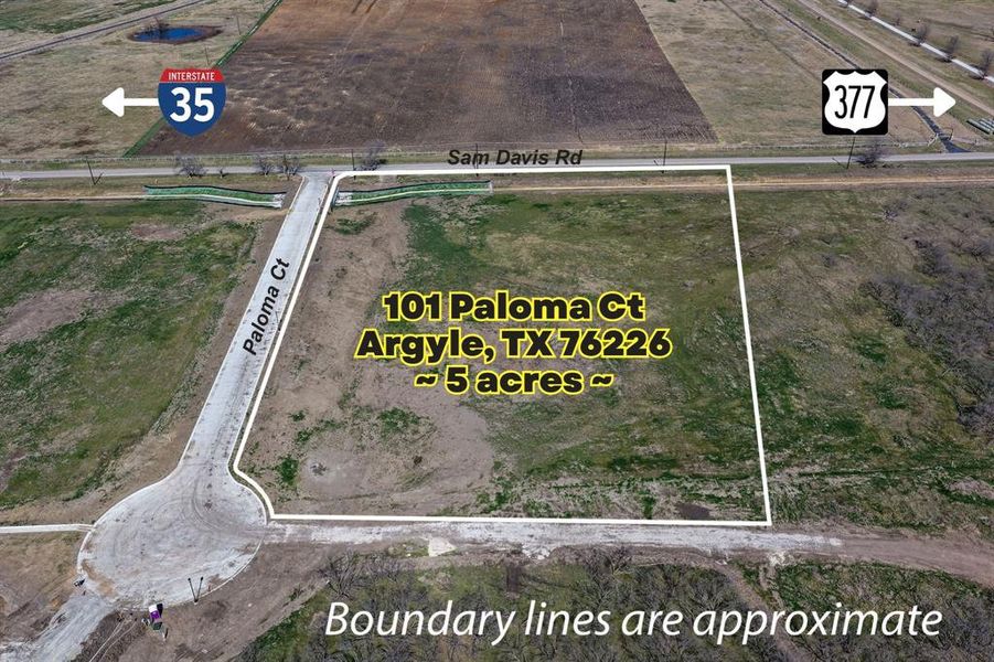 Site preparation for new homesites in , Argyle (Image 7).