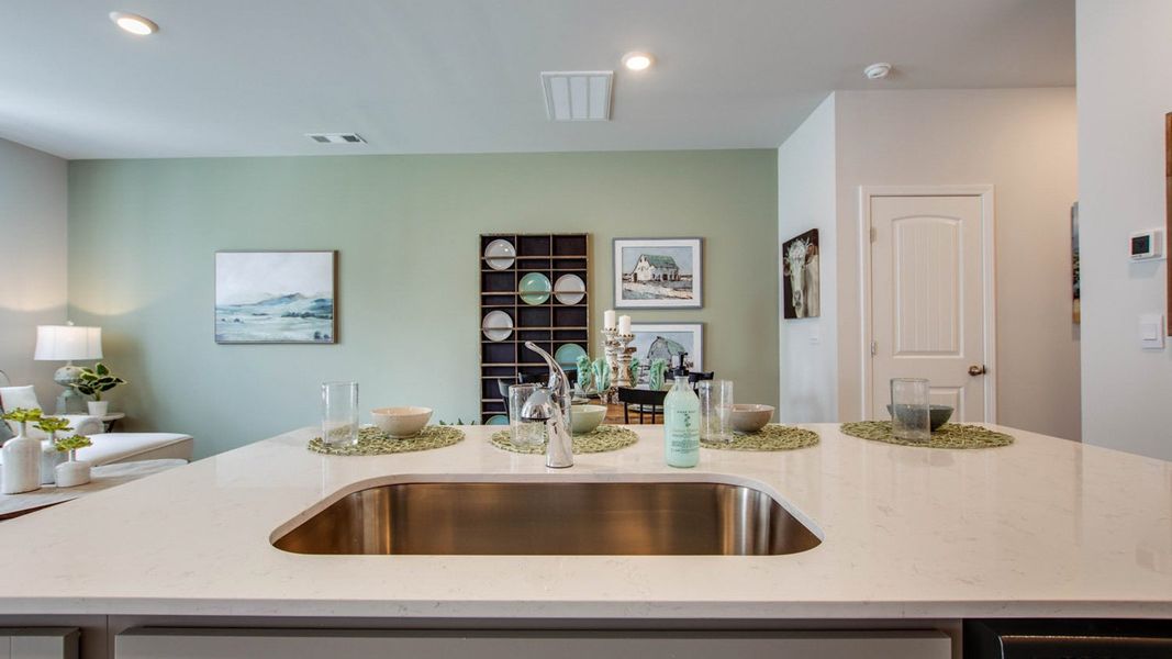 Representative furnished interior of a home built from the MEDFORD by D.R. Horton in Campbell Place, Lebanon (Image 11).