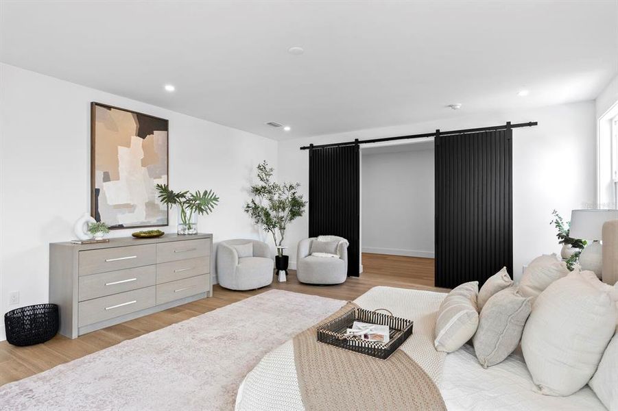 Furnished interior view inside a new home in , Tampa (Image 57).