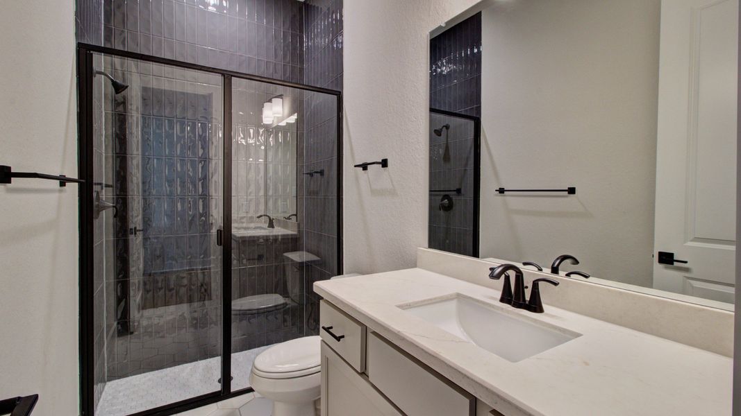 Furnished interior view inside a new home in Verandas at the Rim, San Antonio (Image 10). Furnished interior view inside a new home in Verandas at the Rim, San Antonio (Image 10).