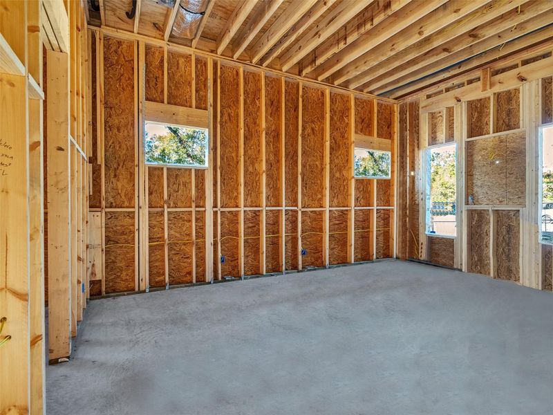 In-progress construction of a new home in , Houston, TX (Image 18).