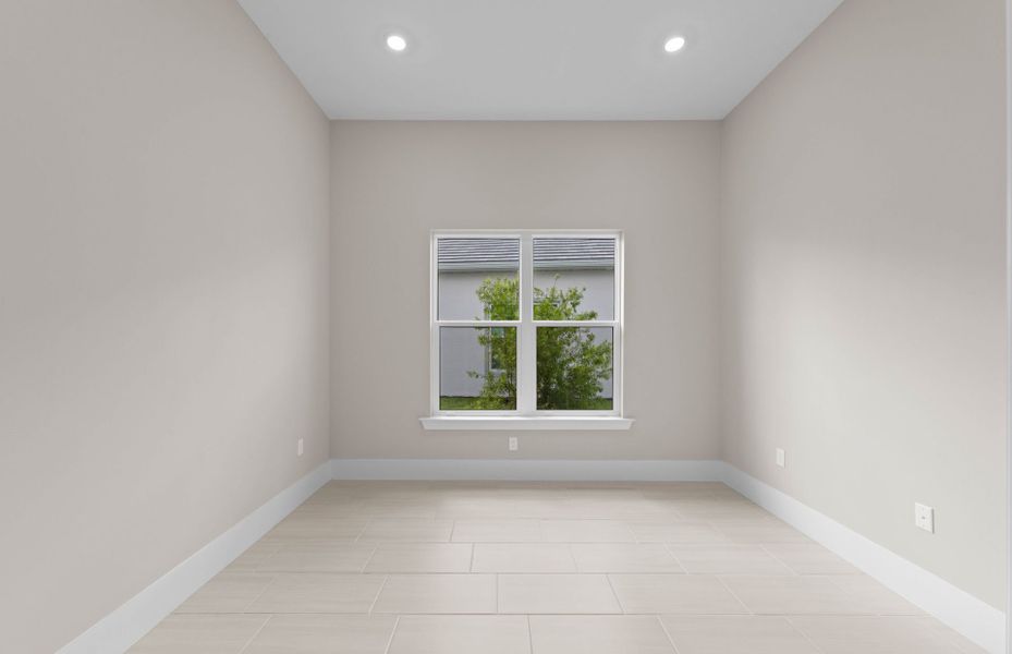 Spacious, unfurnished interior of a new home in TerraWalk at Babcock Ranch, Alva (Image 15). Spacious, unfurnished interior of a new home in TerraWalk at Babcock Ranch, Alva (Image 15).