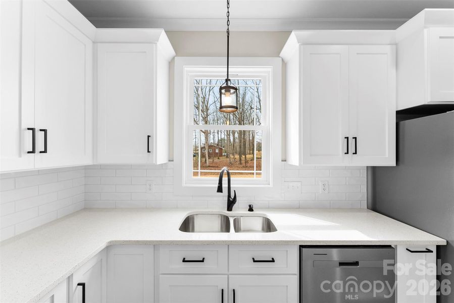 Close-up of interior finishes inside a home in , New London (Image 18).