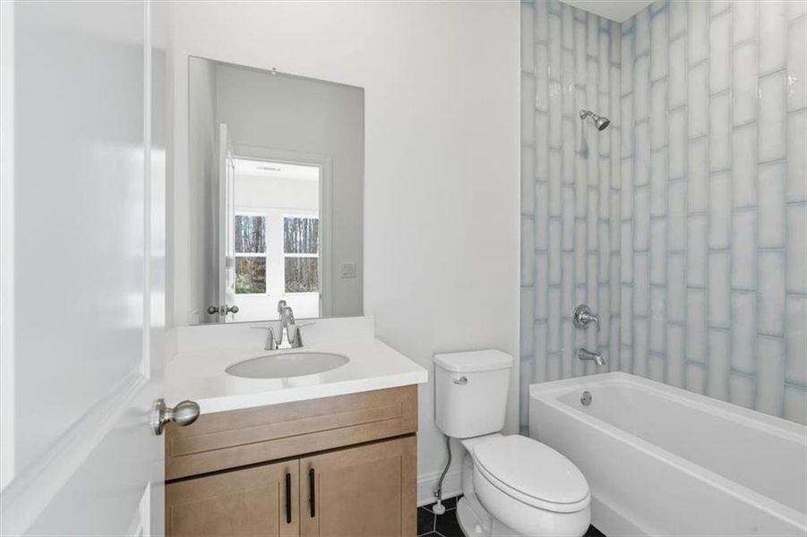 Furnished interior view inside a new home in , Woodstock (Image 14).