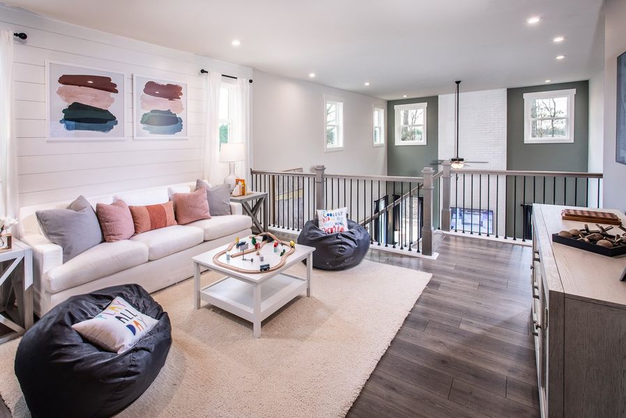 Furnished interior view inside a new home in Acacia, Cumming (Image 8).