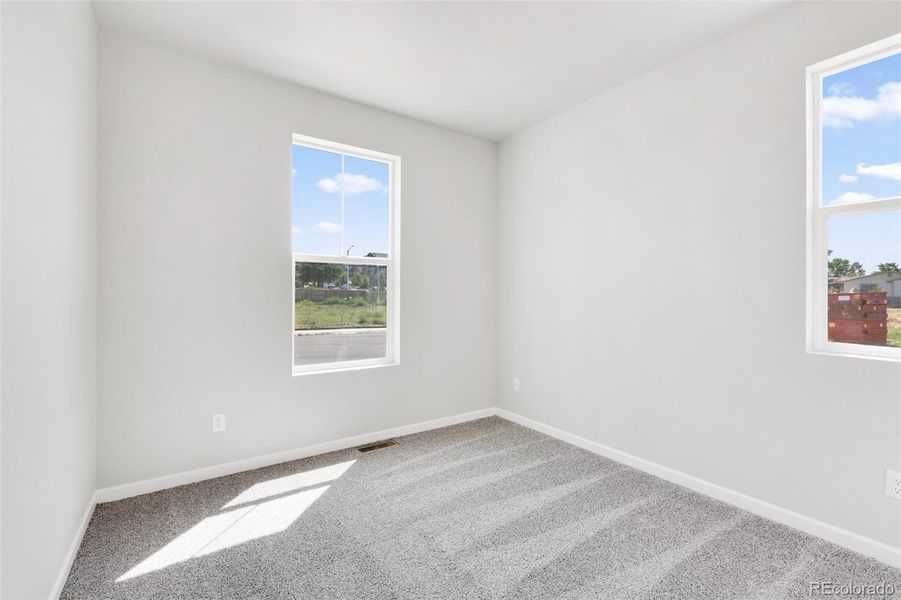 Spacious, unfurnished interior of a new home in Cherry Meadows, Brighton (Image 33). Spacious, unfurnished interior of a new home in Cherry Meadows, Brighton (Image 33).
