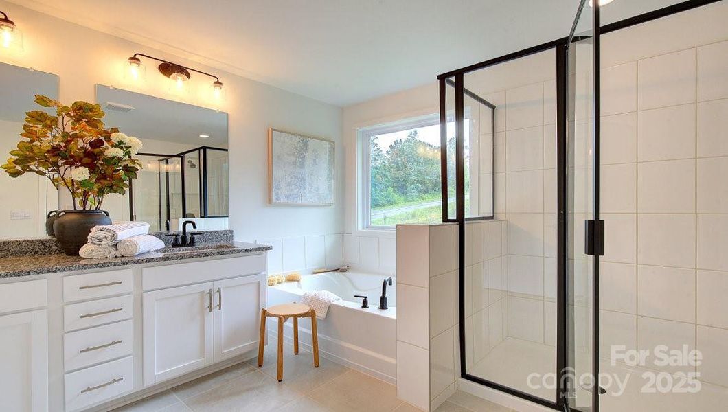 Photos are representative - model home