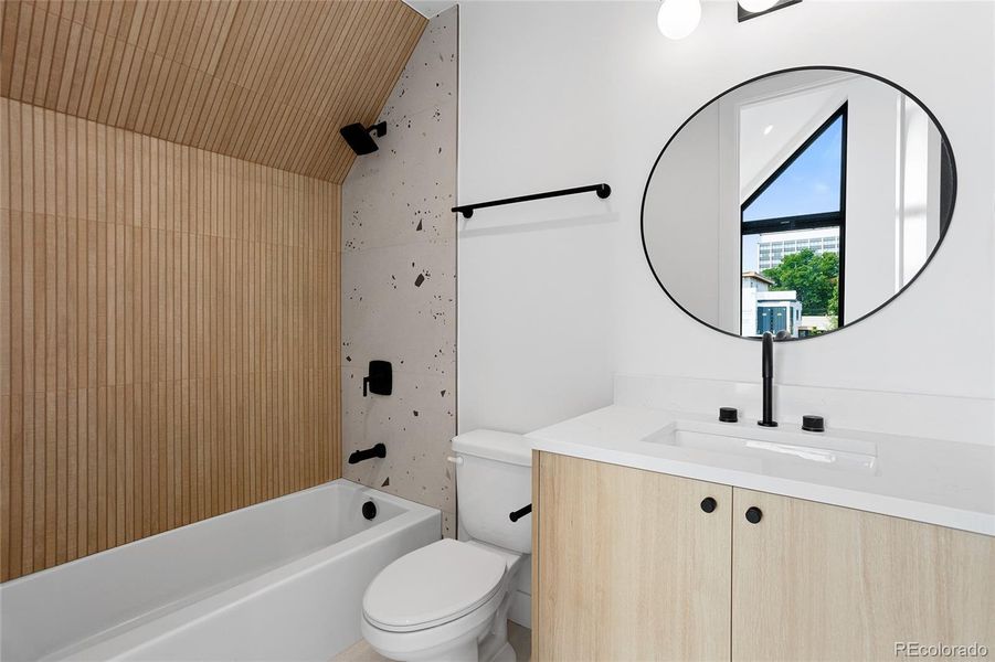 Furnished interior view inside a new home in , Denver (Image 36).