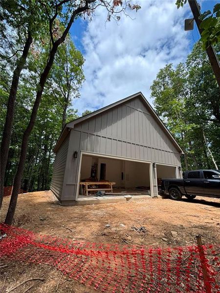 In-progress construction of a new home in , Jasper, GA (Image 25).