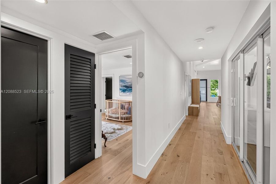 Furnished interior view inside a new home in , Miami (Image 8).