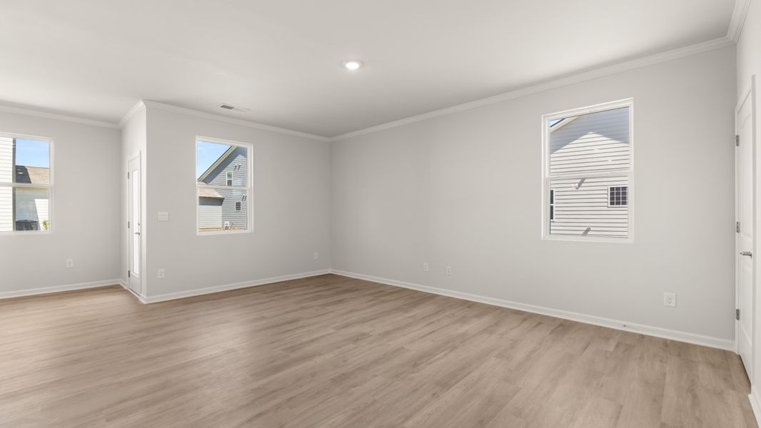 Representative unfurnished interior of a home built from the Salem by D.R. Horton in South Wind, South Fulton (Image 17).