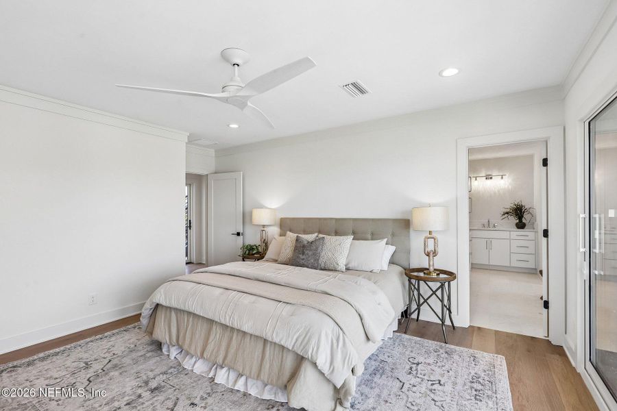 Furnished interior view inside a new home in , Jacksonville Beach (Image 9).