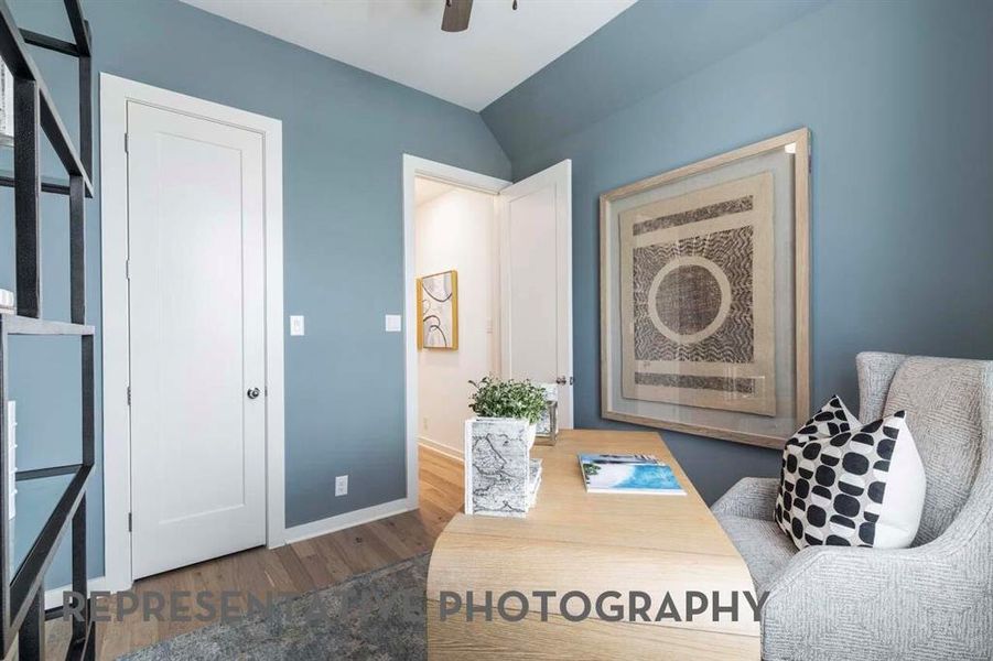 Furnished interior view inside a new home in Meraki, Forney (Image 33).