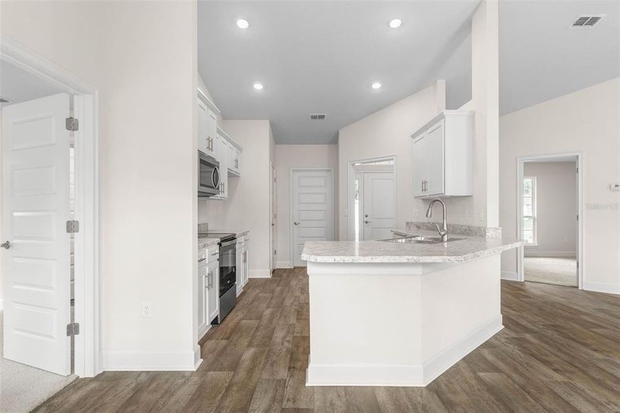 Furnished interior view inside a new home in , Palm Coast (Image 9).