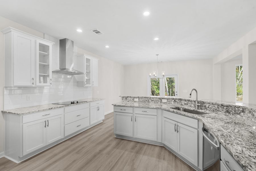 Representative furnished interior of a home built from the The Gwinnett by Smith Family Homes in Settlers Hammock, Kingsland (Image 7).