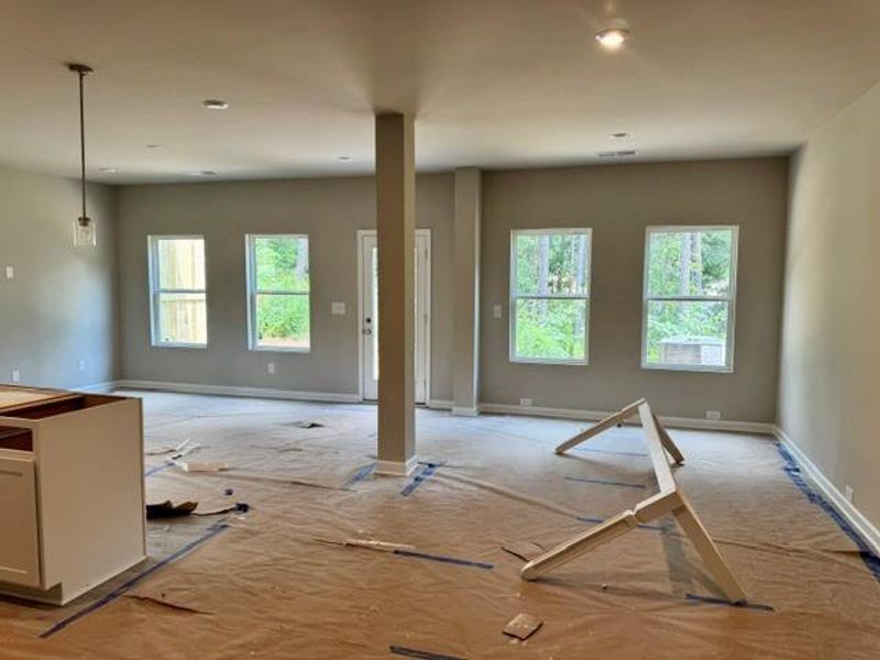 In-progress construction of a new home in Park Center Pointe, Mableton, GA (Image 12).