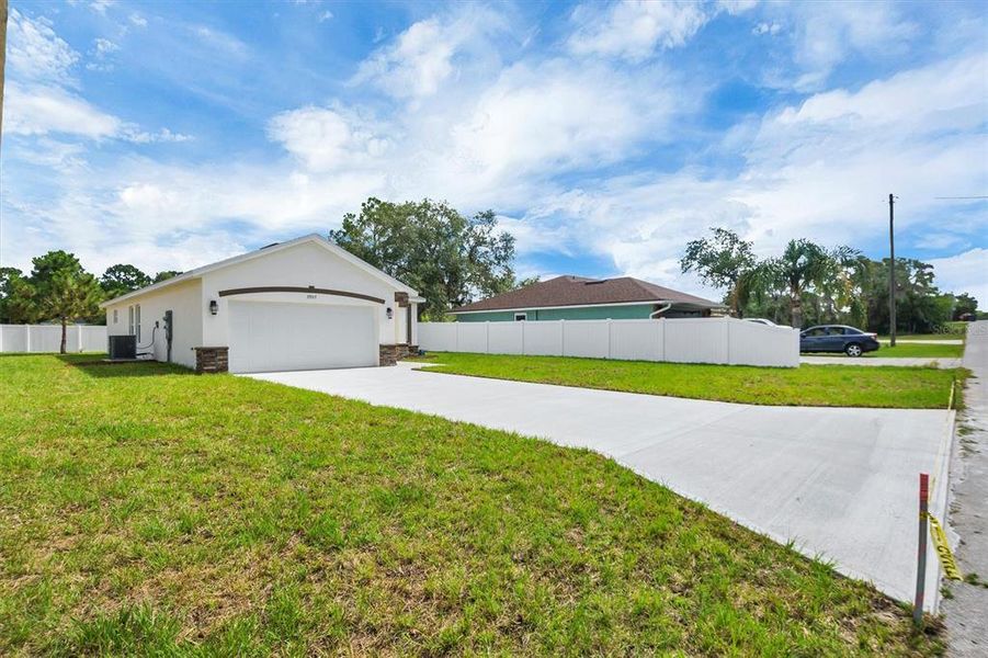 Front exterior of a new home in , Lake Wales, FL, highlighting curb appeal (Image 18). Front exterior of a new home in , Lake Wales, FL, highlighting curb appeal (Image 18).