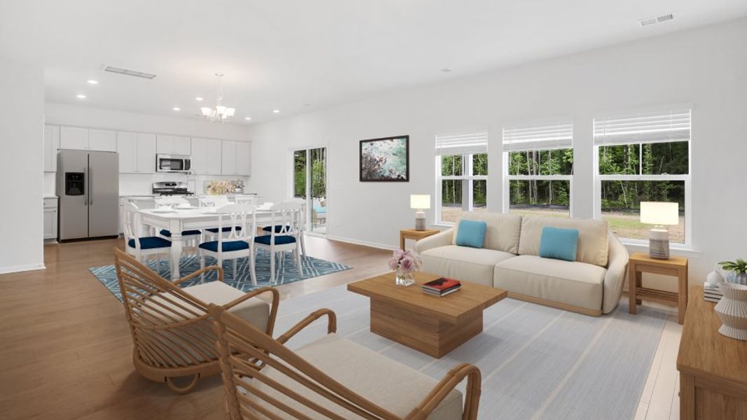 Sweetgrass family room Sweetgrass family room