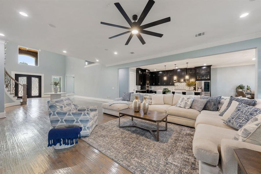 Furnished interior view inside a new home in , Royse City (Image 32).