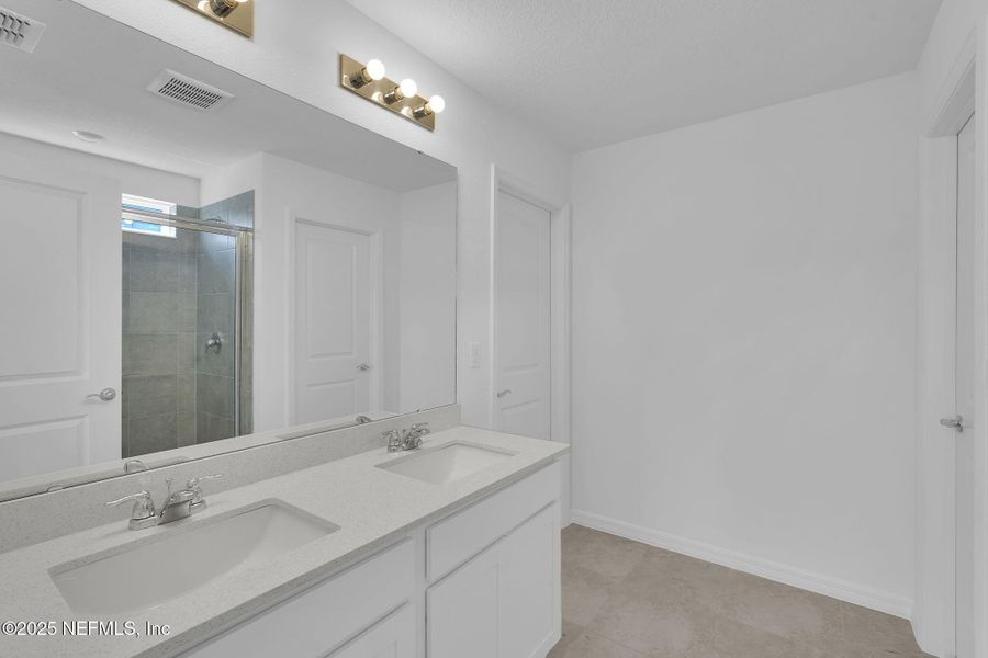 Furnished interior view inside a new home in Wells Landing, Jacksonville (Image 4). Furnished interior view inside a new home in Wells Landing, Jacksonville (Image 4).