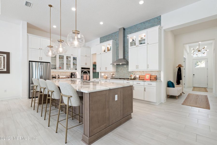 Furnished interior view inside a new home in , Ponte Vedra (Image 8).