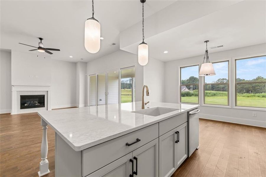 Furnished interior view inside a new home in Soleil Summit Chase, Snellville (Image 16). Furnished interior view inside a new home in Soleil Summit Chase, Snellville (Image 16).