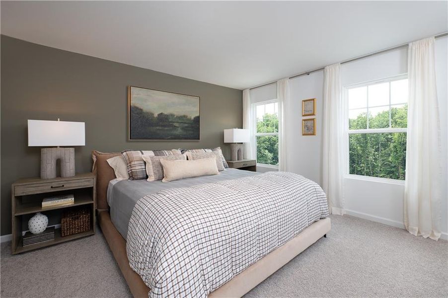 Furnished interior view inside a new home in Leydenview, Mableton (Image 7).