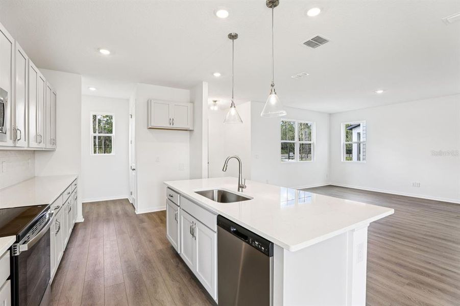 Furnished interior view inside a new home in Ellington Classical, St. Cloud (Image 7). Furnished interior view inside a new home in Ellington Classical, St. Cloud (Image 7).