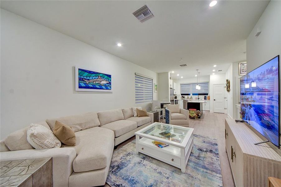 Furnished interior view inside a new home in , St. Petersburg (Image 11).