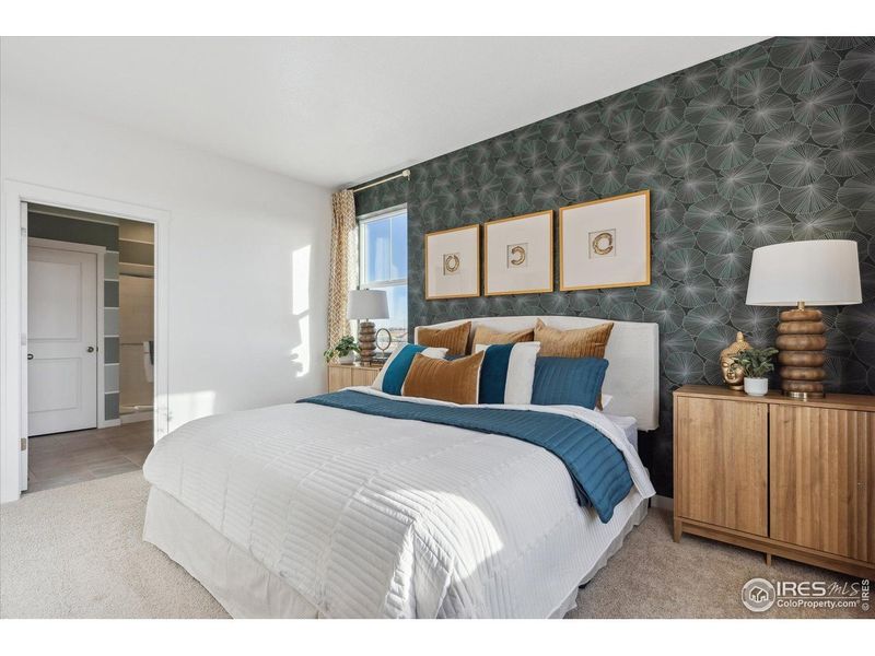Furnished interior view inside a new home in Lakeside Canyon, Mead (Image 21).